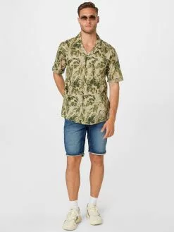 Casual Hemden Regular Fit Hemd Dick Männer Khaki / Dunkelgrün -Günstiger Hailys-Shop efc117a9da96d0a08f7740c822299146