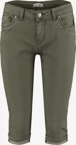 Hailys 3/4 Hosen Slimfit Hose Jenna Frauen Khaki