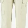 Hailys Cargohosen Regular Hose Liv Frauen Creme