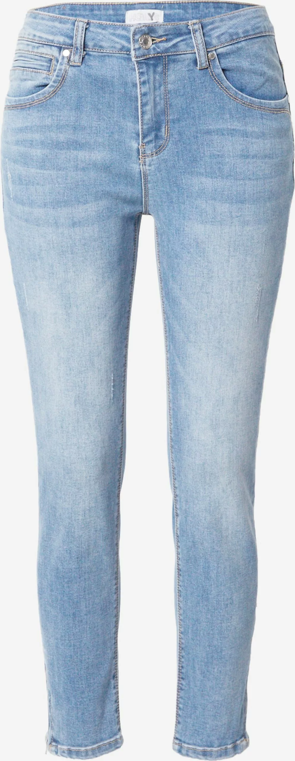 Hailys Straight Leg Regular Jeans Amania Frauen Blau 1 Hailys Straight Leg Regular Jeans Amania Frauen Blau