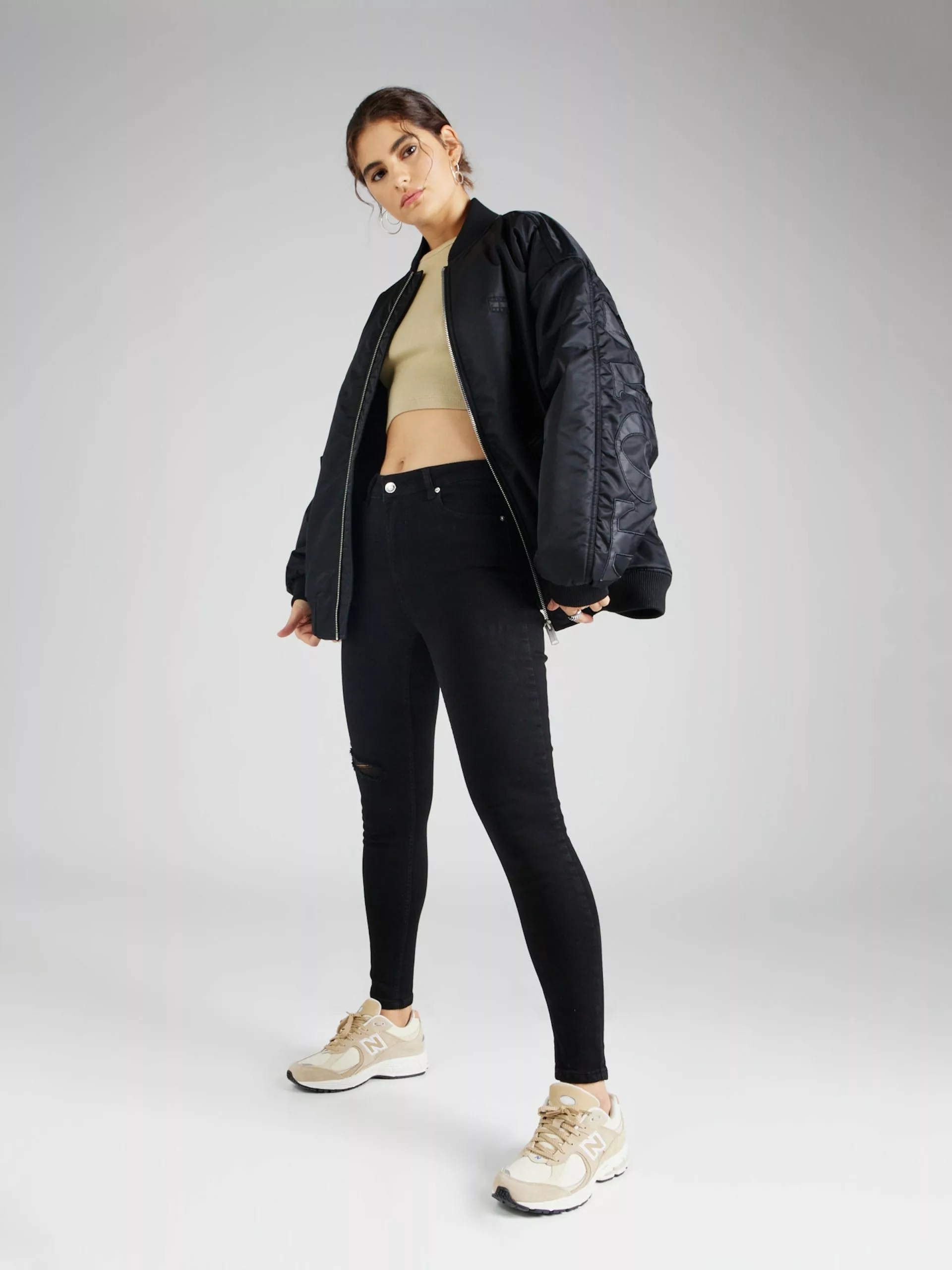 Hailys Skinny Fit Skinny Jeans Nila Frauen Schwarz 5 Hailys Skinny Fit Skinny Jeans Nila Frauen Schwarz – Bild 5