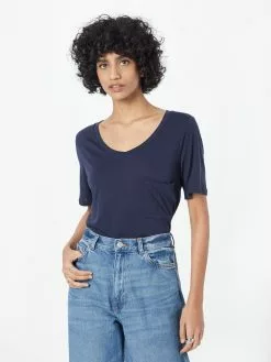 Hailys T-Shirts T-Shirt Nati Frauen Nachtblau -Günstiger Hailys-Shop fe785af541850600acb0807bbd89c623